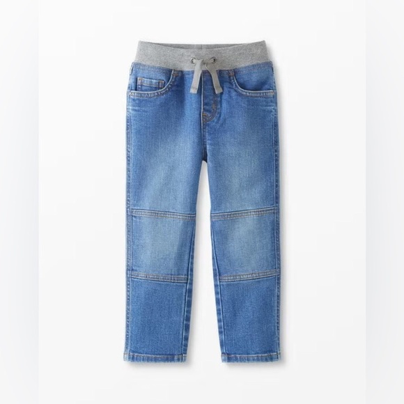Hanna Andersson Other - Hanna Andersson Kids Pull-On Kick Start Jeans Medium Light Wash - Size 3T